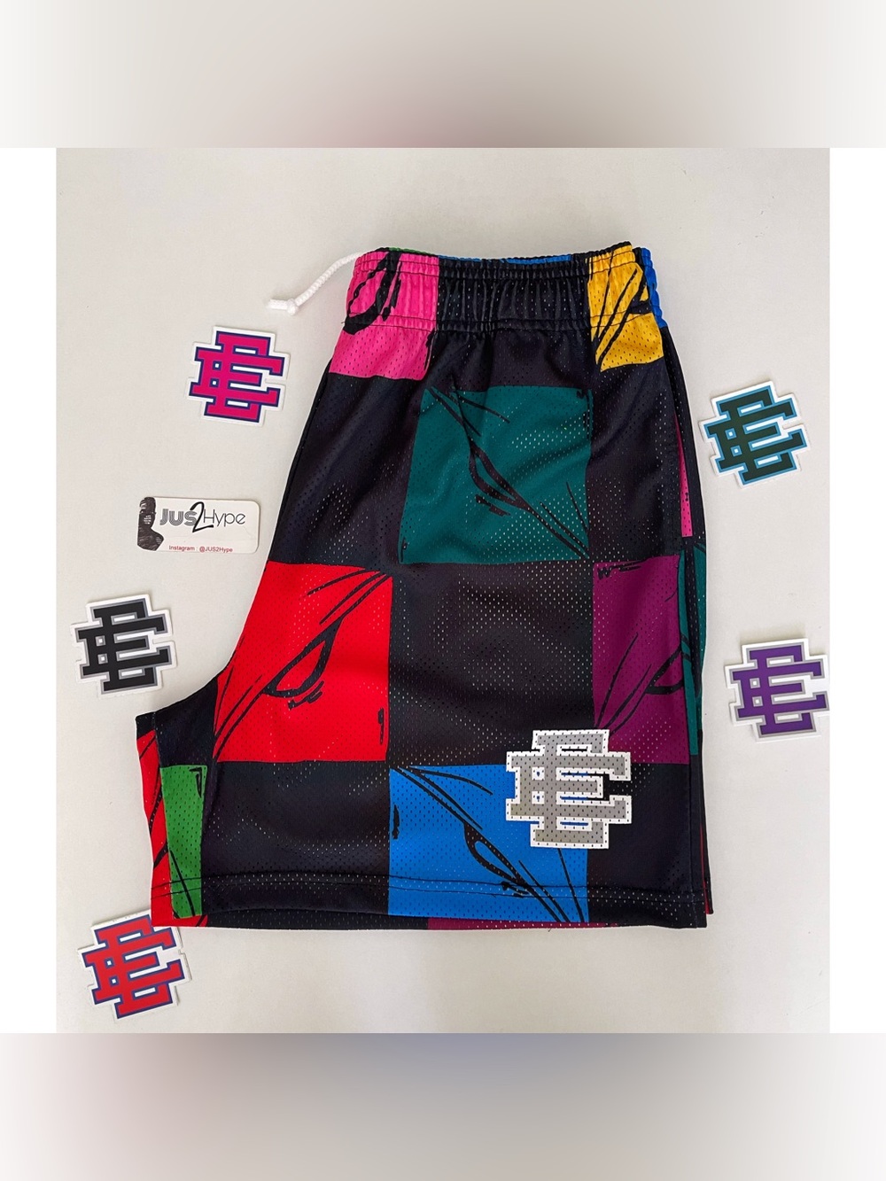 Eric Emanuel x Matty Boy EE Short Core Multicolor Brand New Men's